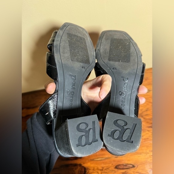 Paul Green Lexi Sandal black size 4.5 / 7 - Picture 13 of 16